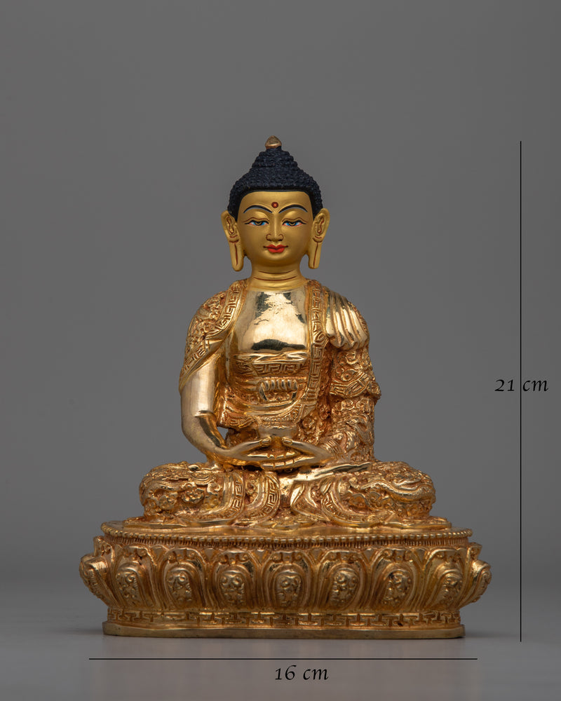 Amitabha Buddha Pure Land Statue | Traditional Design for Deep Meditation and Spiritual Enlightenment