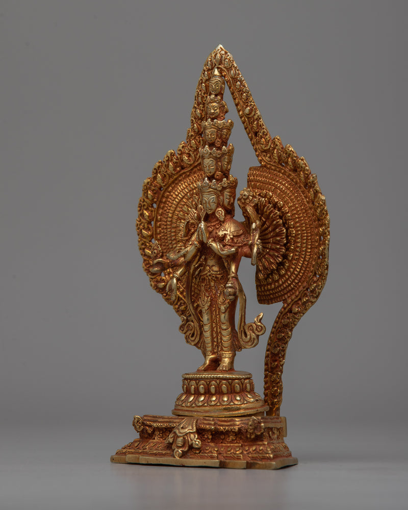 1000 arm chenrezig sadhana Statue | Embrace the Peace and Serenity of Pure Land in Your Space