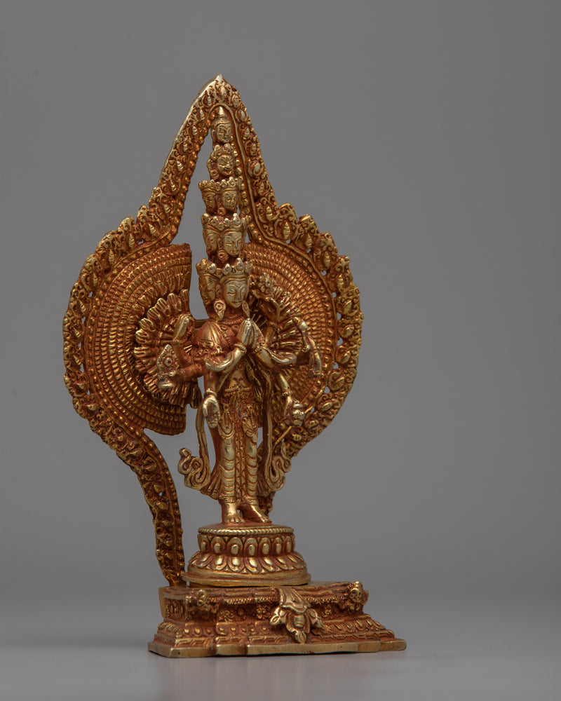 1000 arm chenrezig sadhana Statue | Embrace the Peace and Serenity of Pure Land in Your Space