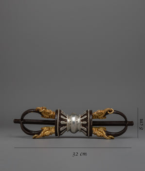 Tibetan Vajra Symbol |  Handcrafted Sacred Symbol of Power and Protection