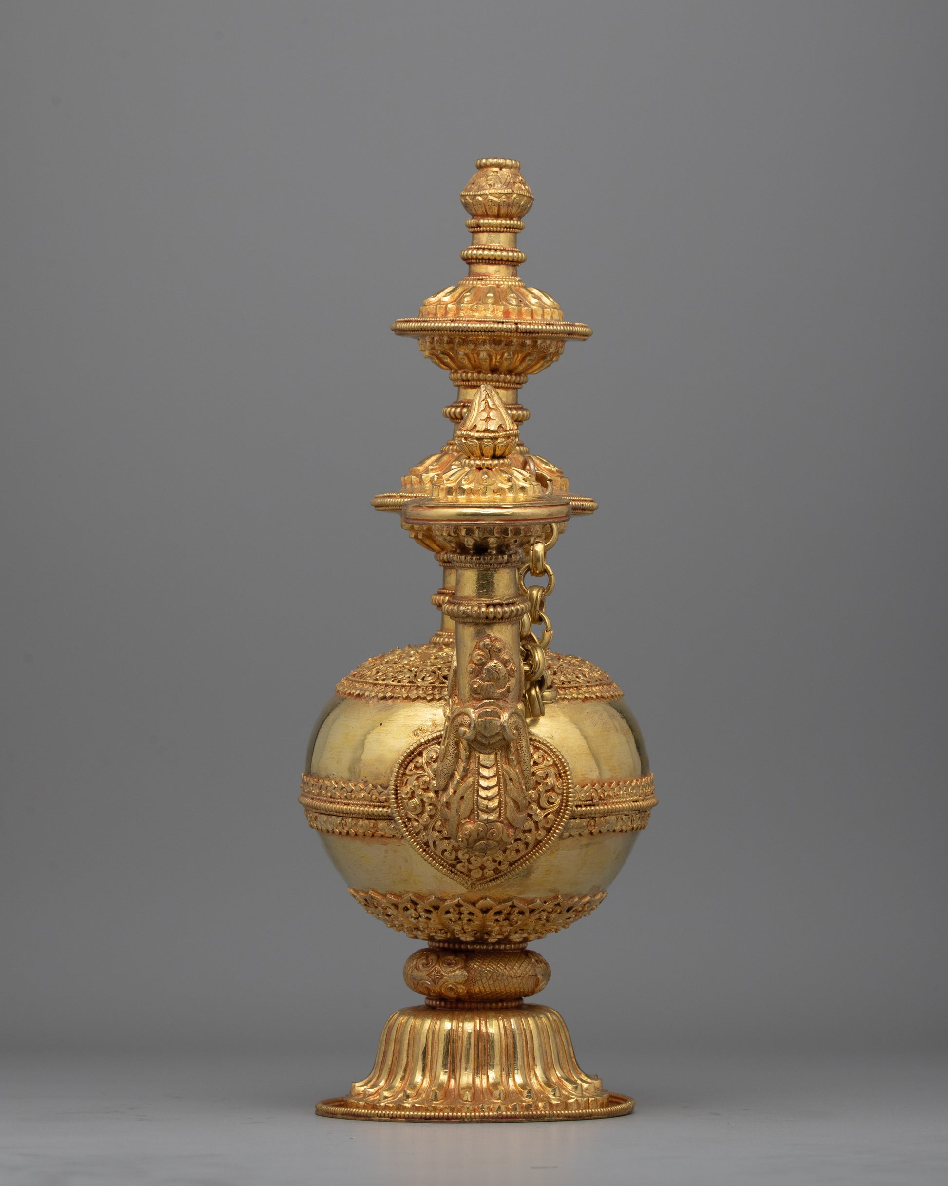 Tibetan Ritual Water Vessel (Kundika)