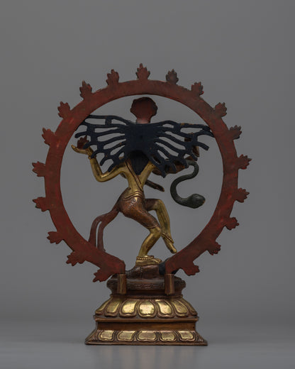 God Nataraj Statue | Lord Shiva’s Dance of Creation in Intricate Detail