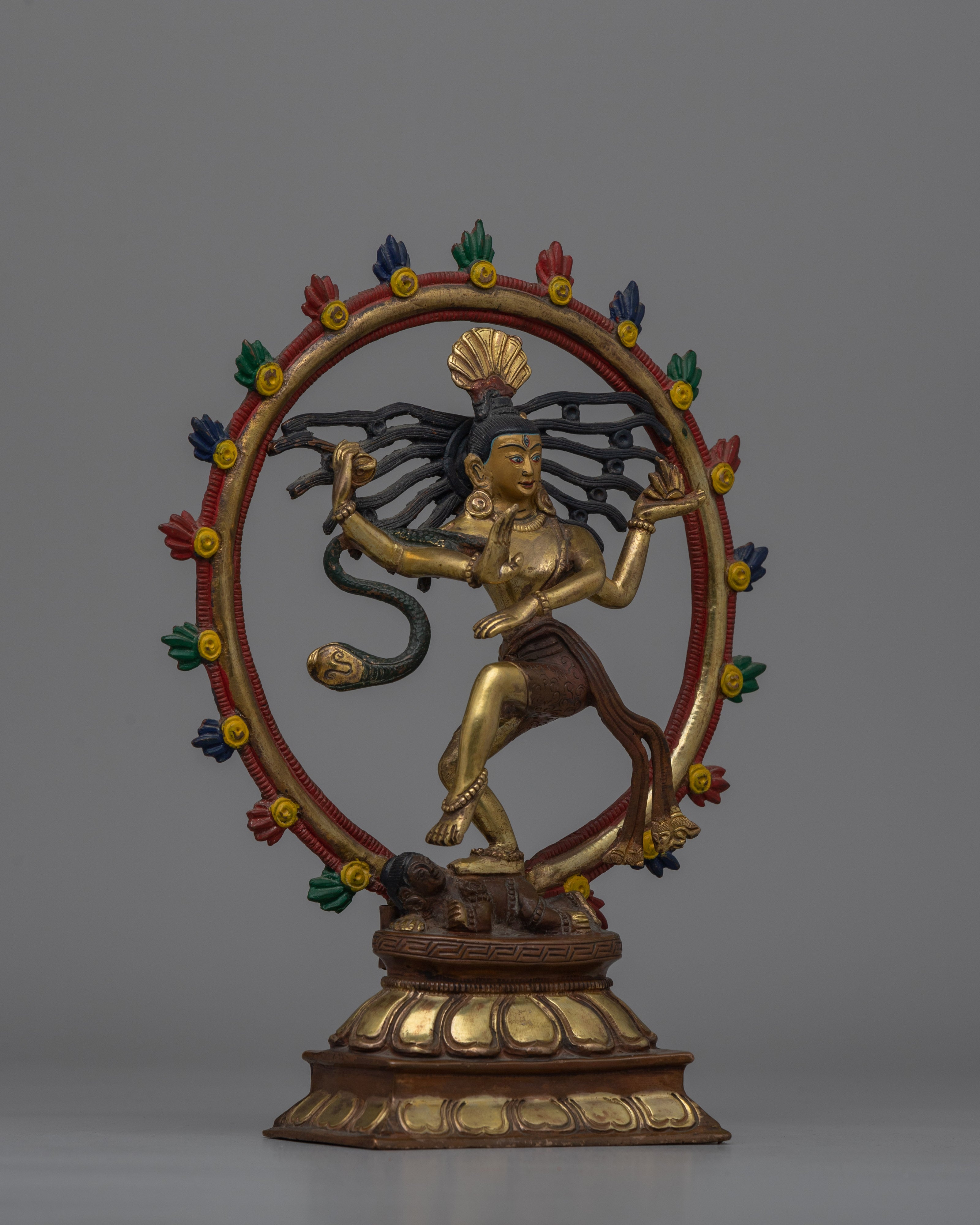 God Nataraj Statue | Lord Shiva’s Dance of Creation in Intricate Detail