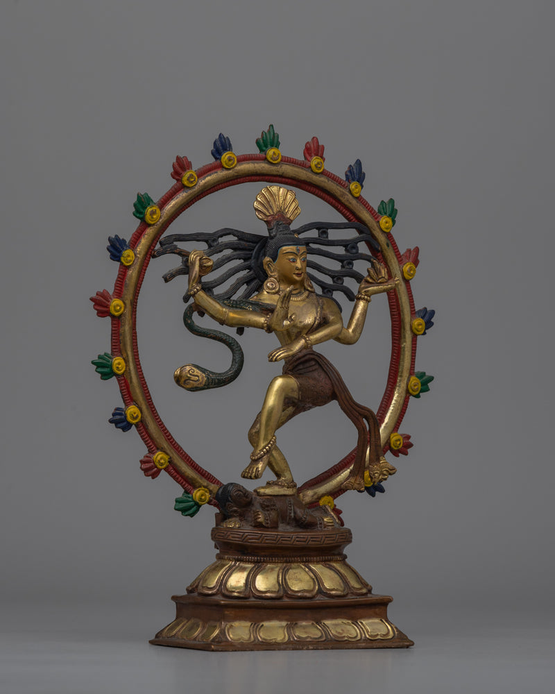 God Nataraj Statue | Lord Shiva’s Dance of Creation in Intricate Detail