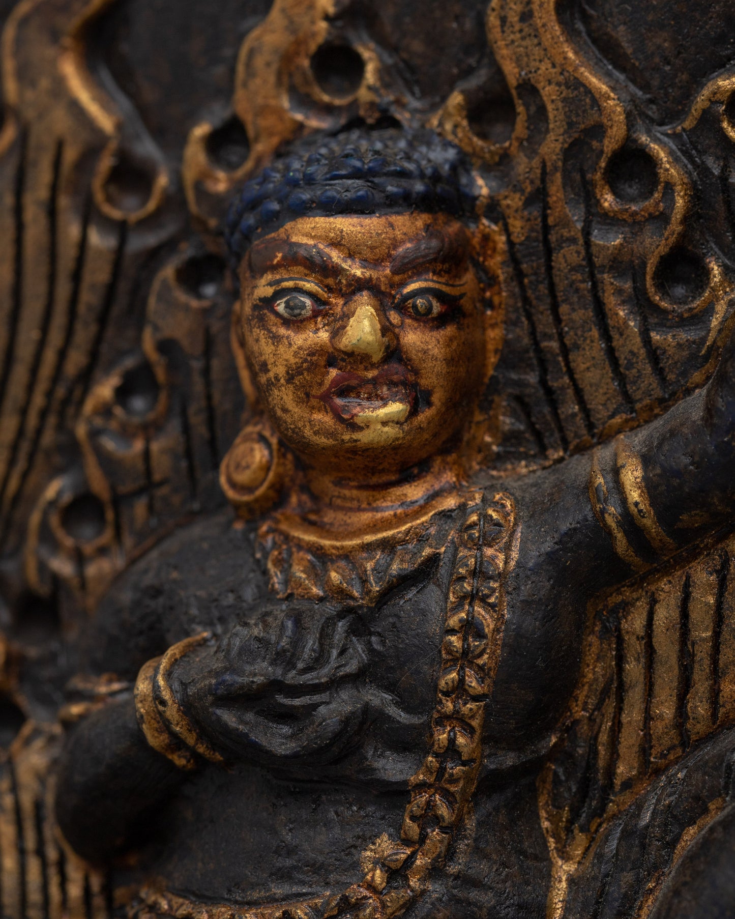 Mahasiddha and Buddhist Yogi Virupa Statue | Handcrafted Spiritual Sculpture