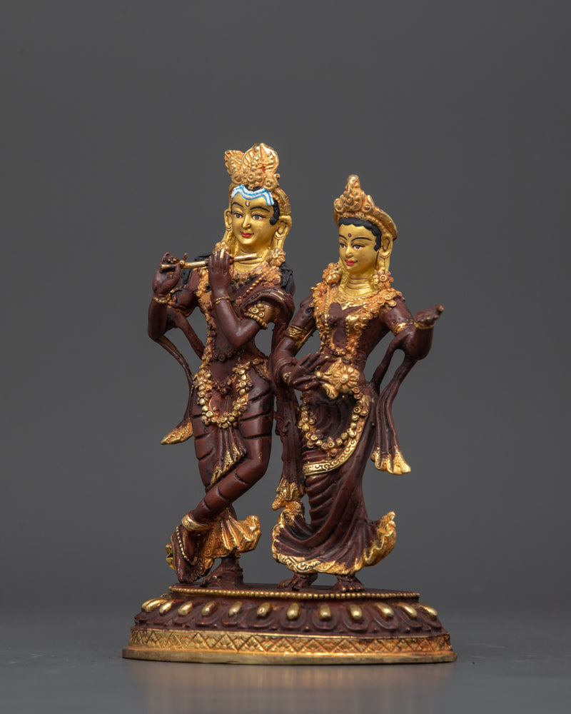 Statue of Lord Krishna and Radha | Divine Representation of Eternal Love and Devotion