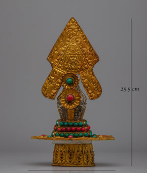 Handmade Tibetan Torma | Exquisite Ritual Object for Meditation, Altar