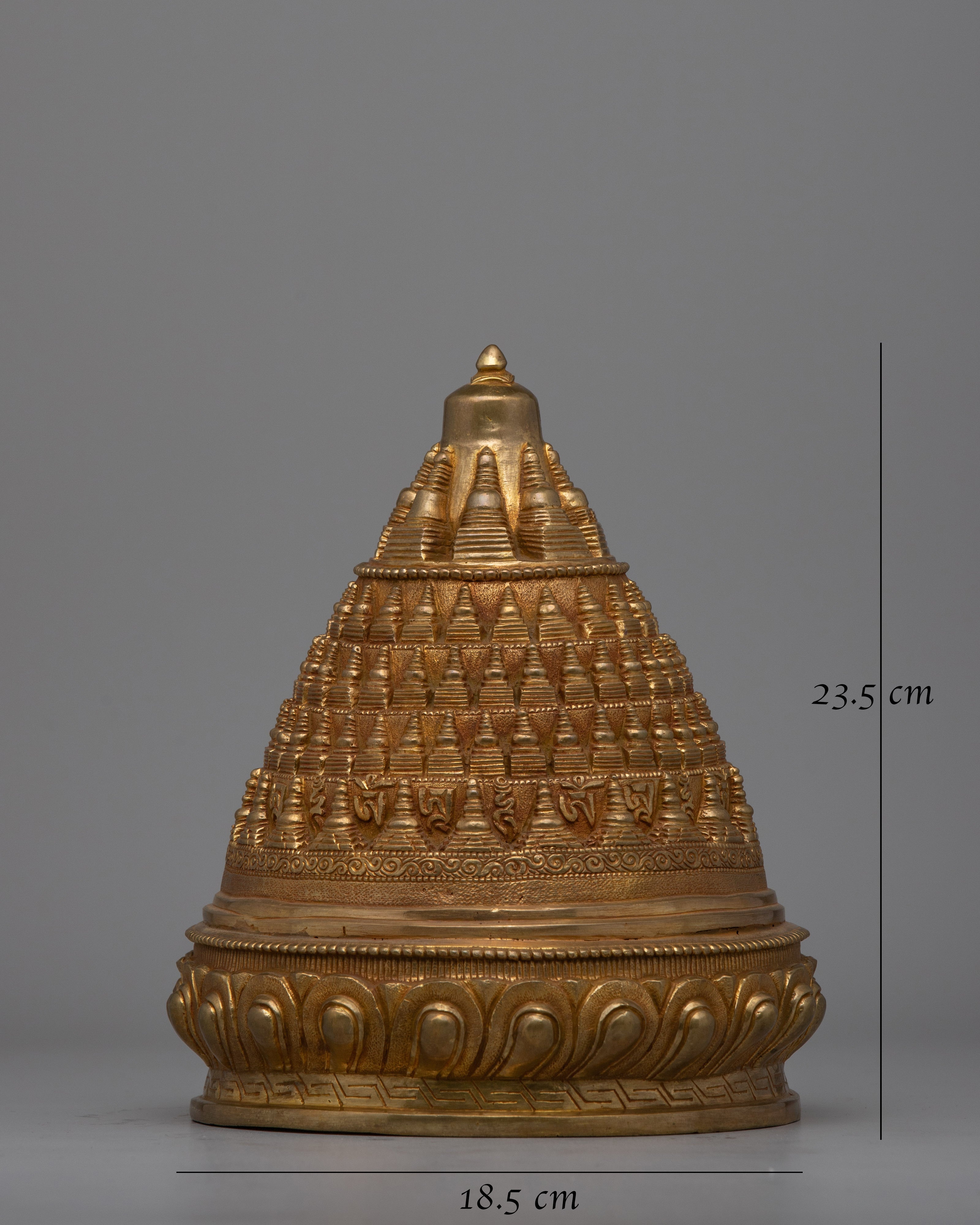 Handmade Tibetan Stupa | Tibetan Stupa for Spiritual Practices