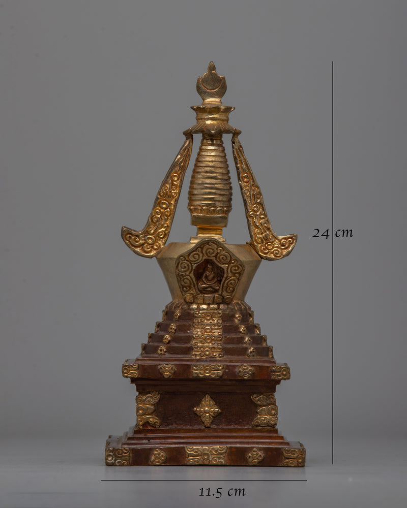 Buddhist Stupa Sculpture |  Traditional Buddhist Monument