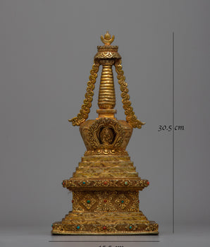 Tibetan Buddhist Stupa | Symbol Of Enlightenment