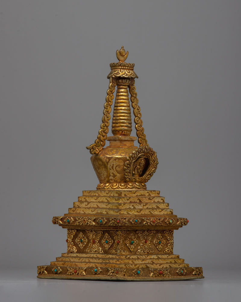 Tibetan Buddhist Stupa | Symbol Of Enlightenment