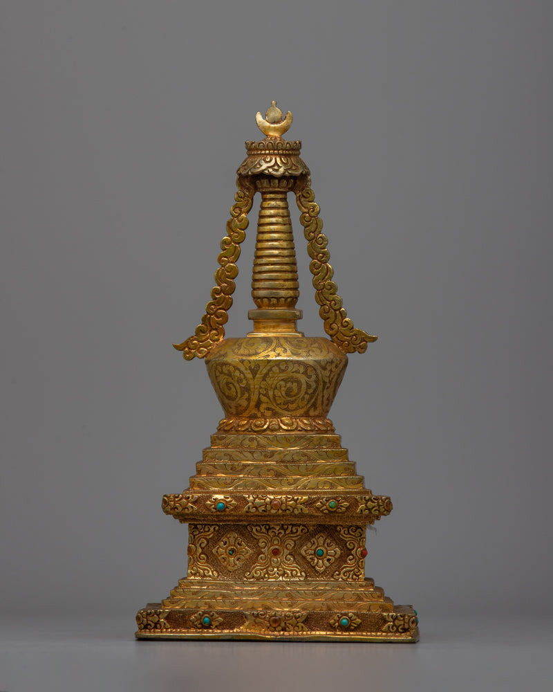 Tibetan Buddhist Stupa | Symbol Of Enlightenment