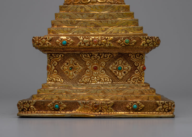 Tibetan Buddhist Stupa | Symbol Of Enlightenment