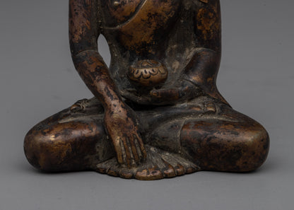 The Shakyamuni Buddha Statue | Artisan Buddhist Decor for Meditation, Peace, and Spiritual Growth