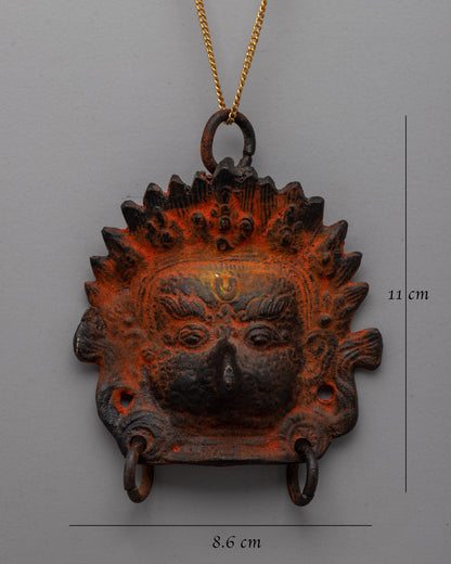 Kala Bhairava Locket | Divine Protector, Destroyer of Evil