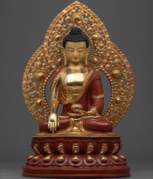 seated shakyamuni buddha