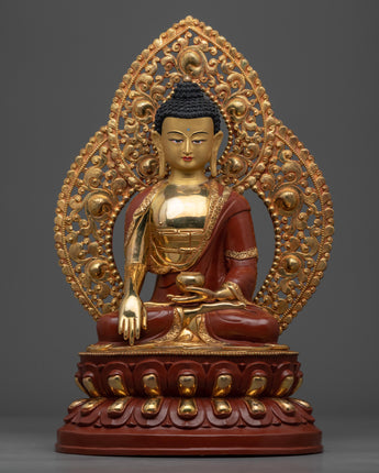 seated shakyamuni buddha