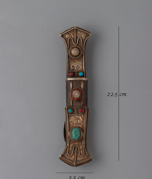 Handcrafted Sacred Buddhist Knife | Ideal for Ceremonial Offerings and Meditation