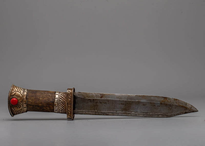 Tibetan Buddhist Knife | Perfect for Collectors & Cultural Enthusiasts