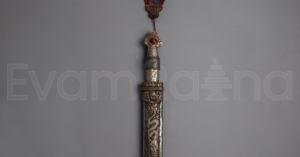 Buddhist Ritual Sword | Handcrafted Tibetan Sword for Meditation ...