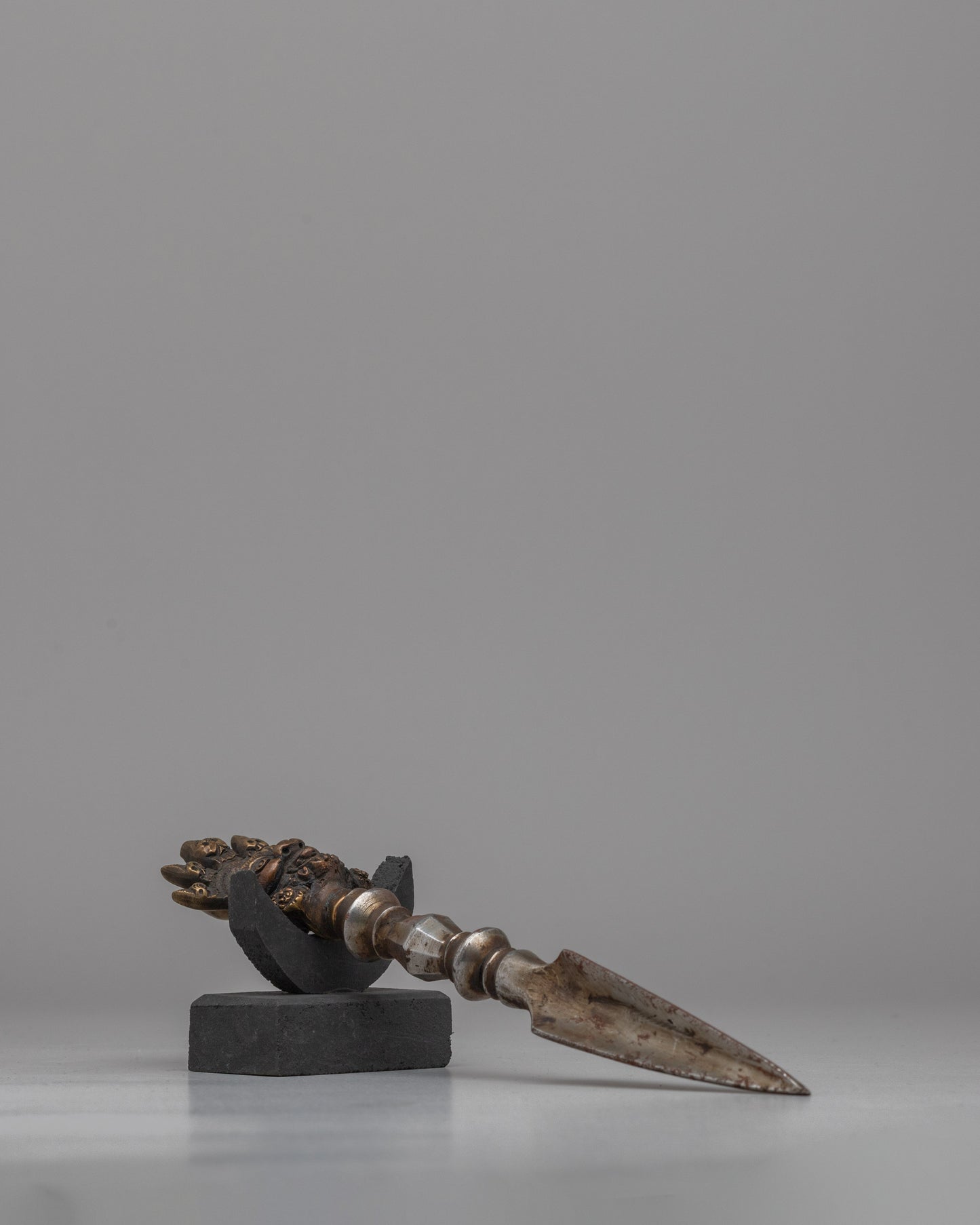 Tibetan Phurba Ritual Dagger | Ritual Knife with Wrathful Deity