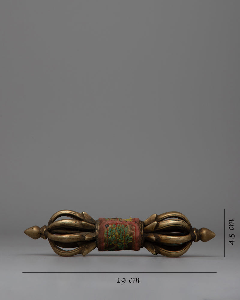 Buddhist Vajra Dorje | Sacred Buddhist Ritual Tool for Meditation and Protection