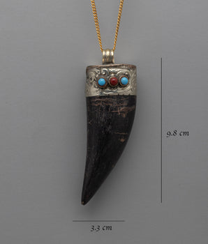 Onyx and Silver Locket