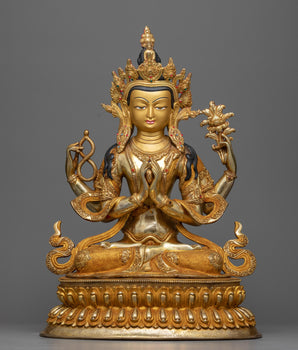 4 arms chenrezig buddha 