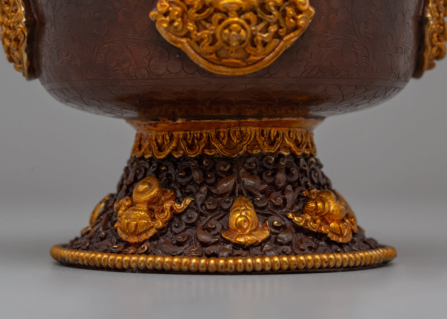 Buddhist Water Offering Bowl Set | Traditional Tibetan Ritual Offering