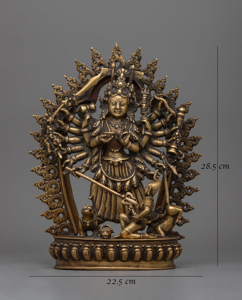 Durga Goddess Statue | Hindu Deity of Strength and Protection