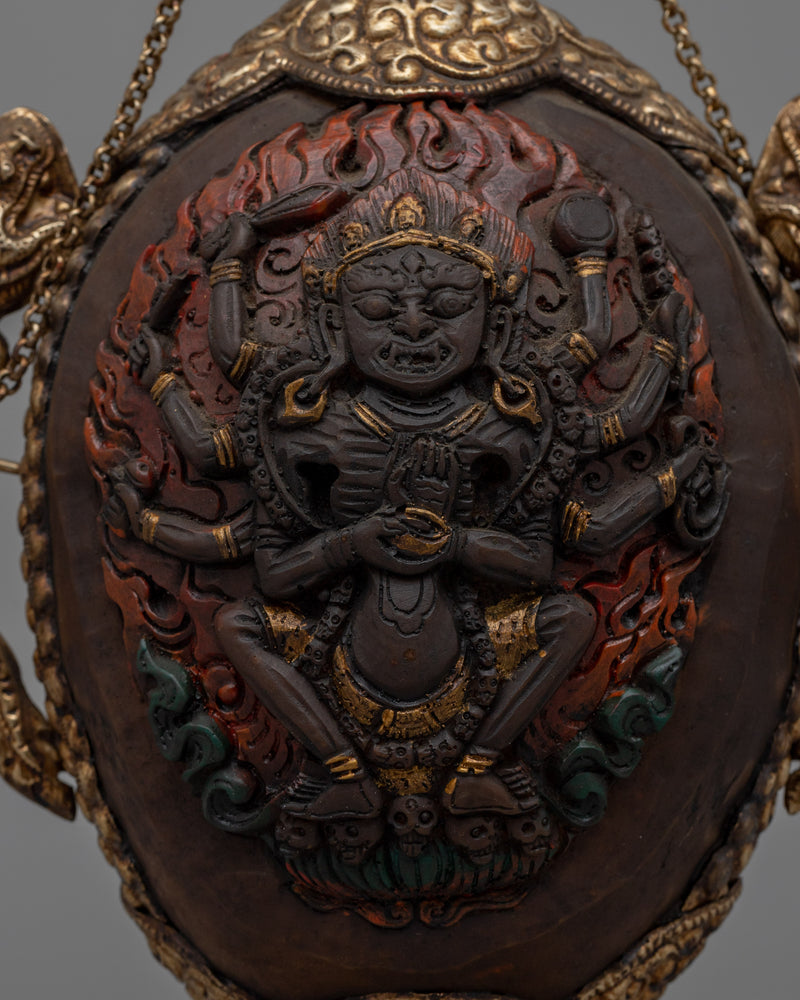 Handmade Tibet Snuff Bottle  | Beautifully Crafted with Traditional Tibetan Detailing