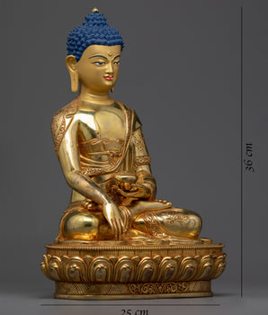 Statue for shakyamuni buddhist temple