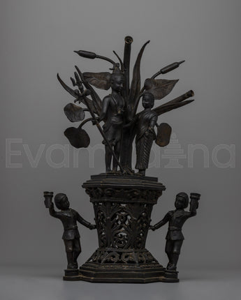  Shiva and Parvati Statue