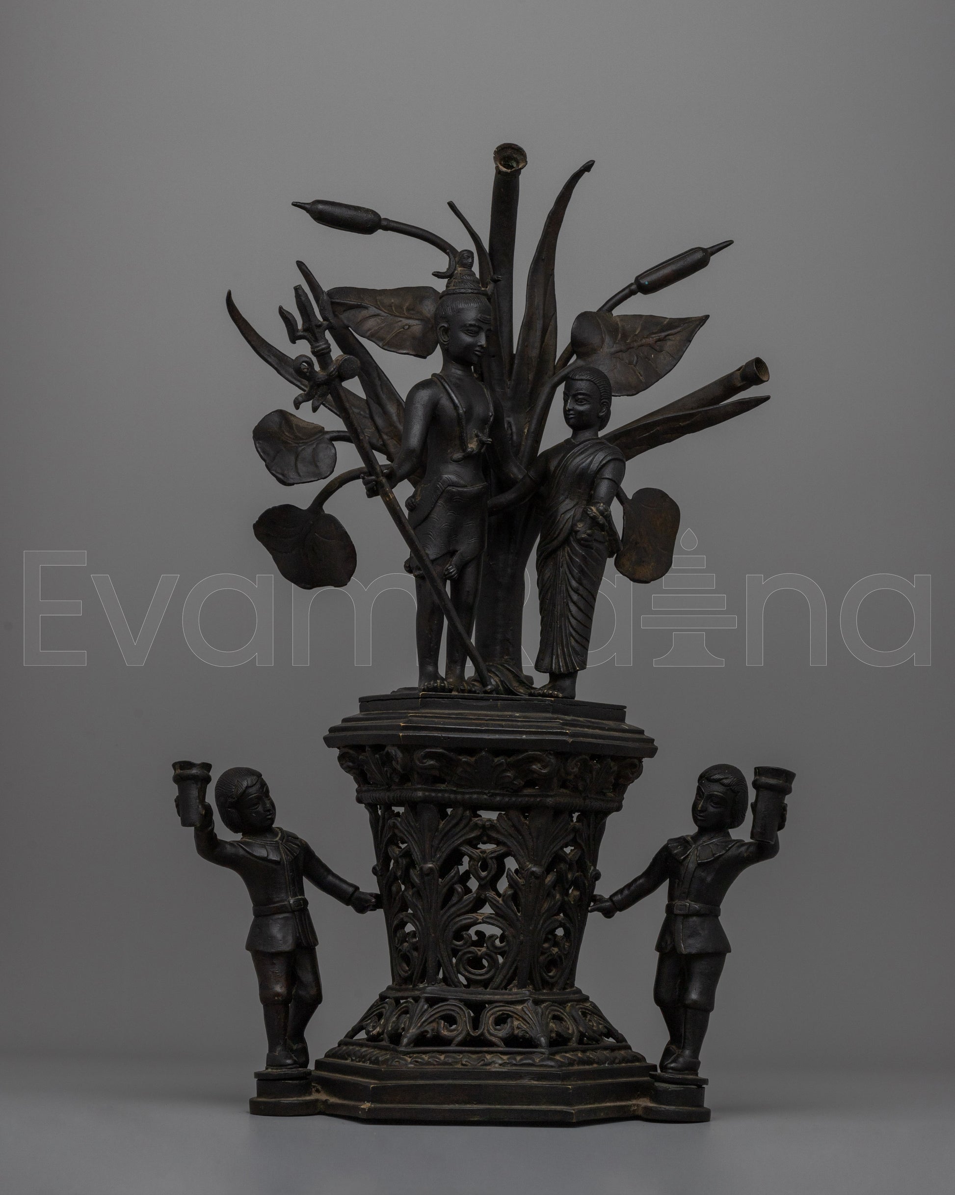  Shiva and Parvati Statue