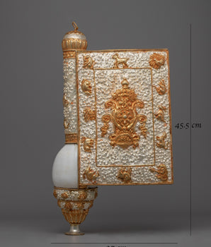 Tibetan Buddhist Conch Sankha | Sacred Ritual Offering Shell