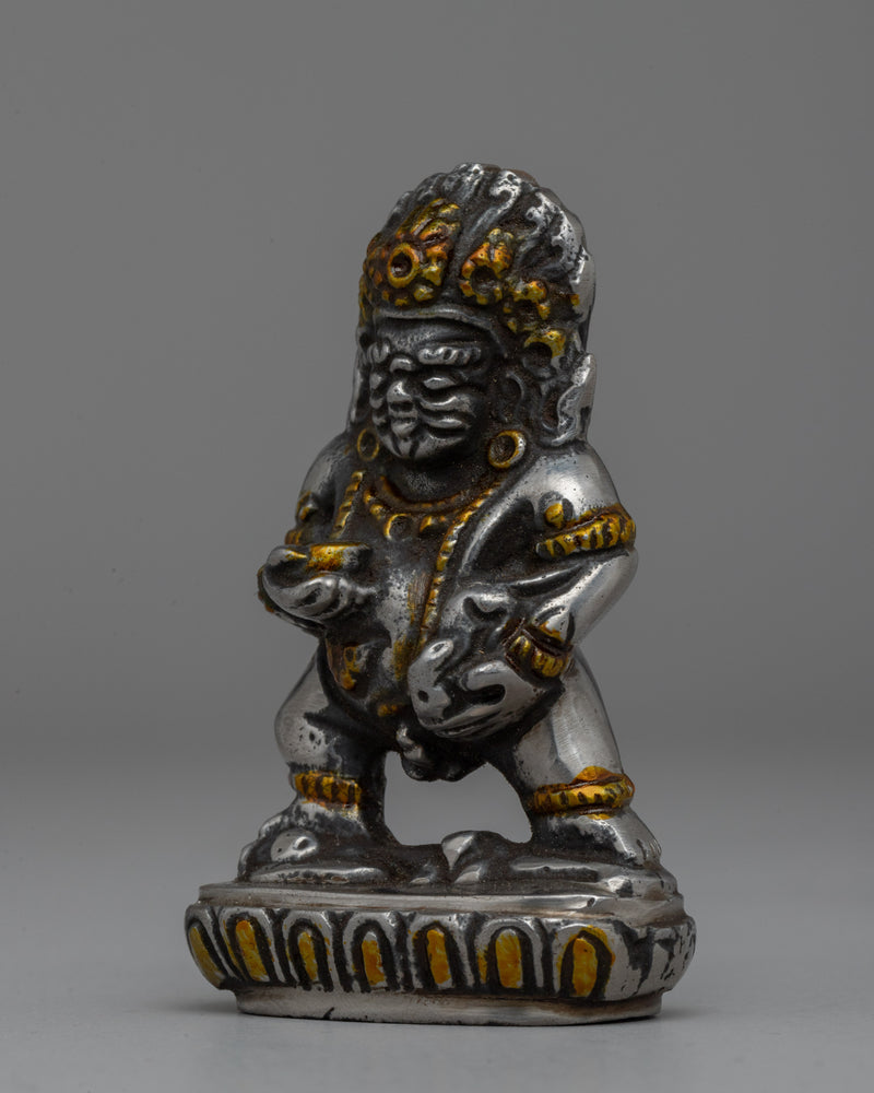 Tibetan Dzambhala Wealth Deity Statue | Tibetan Buddhist God of Prosperity