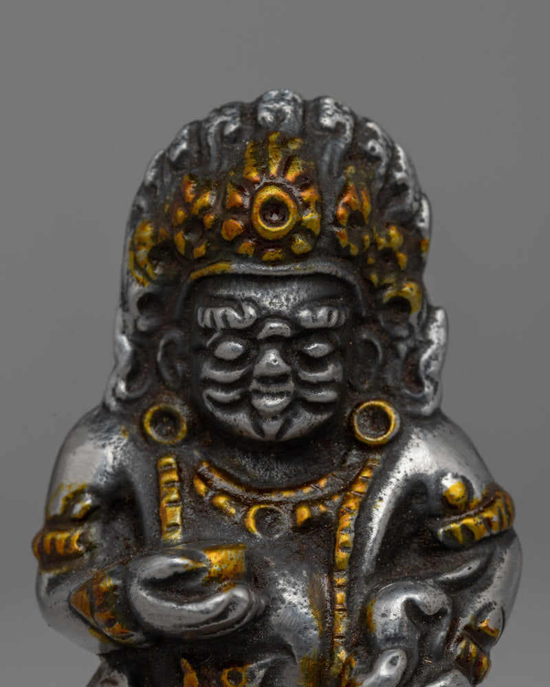 Tibetan Dzambhala Wealth Deity Statue | Tibetan Buddhist God of Prosperity