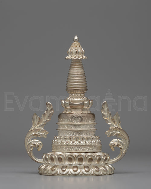 Premium Traditional Buddhist Stupa | Symbol of Spiritual Awakening and Peace