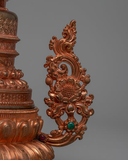 Decorative Stupa Tibetan | Sacred Symbol for Meditation and Harmony