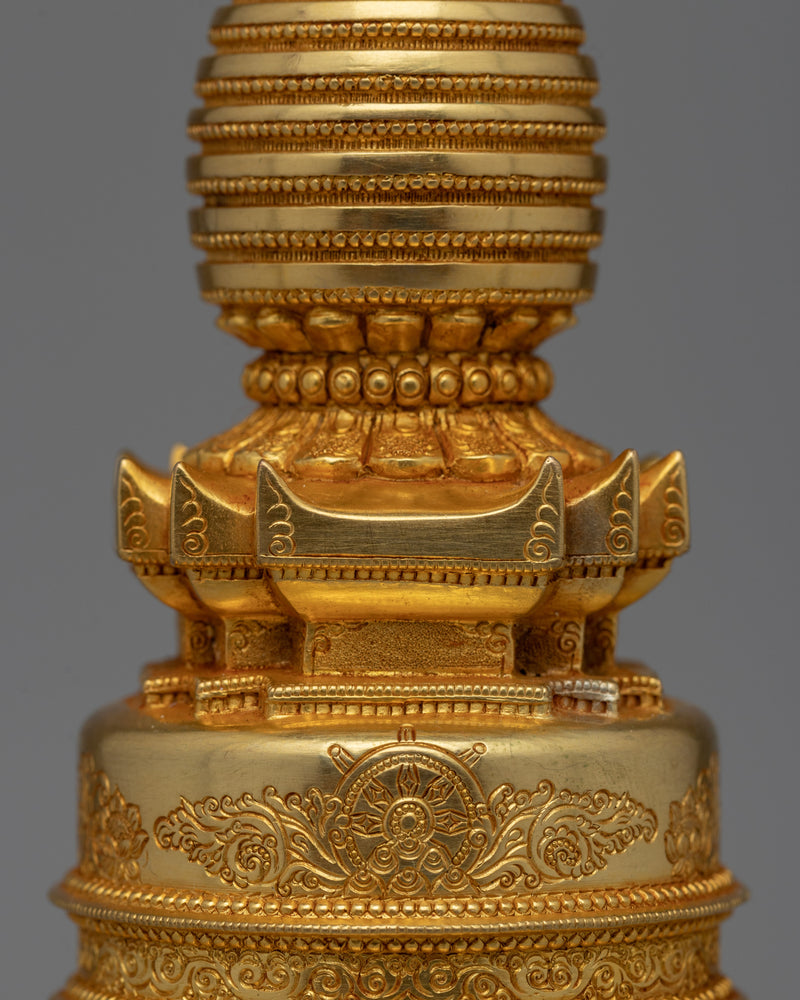 Traditional Buddhist Stupa | Sacred Buddhist Structure for Meditation