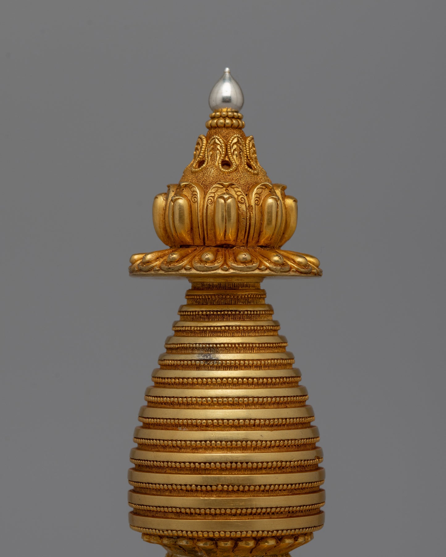 Handcrafted Stupa Buddhist Kadampa| Spiritual Symbol for Home or Altar