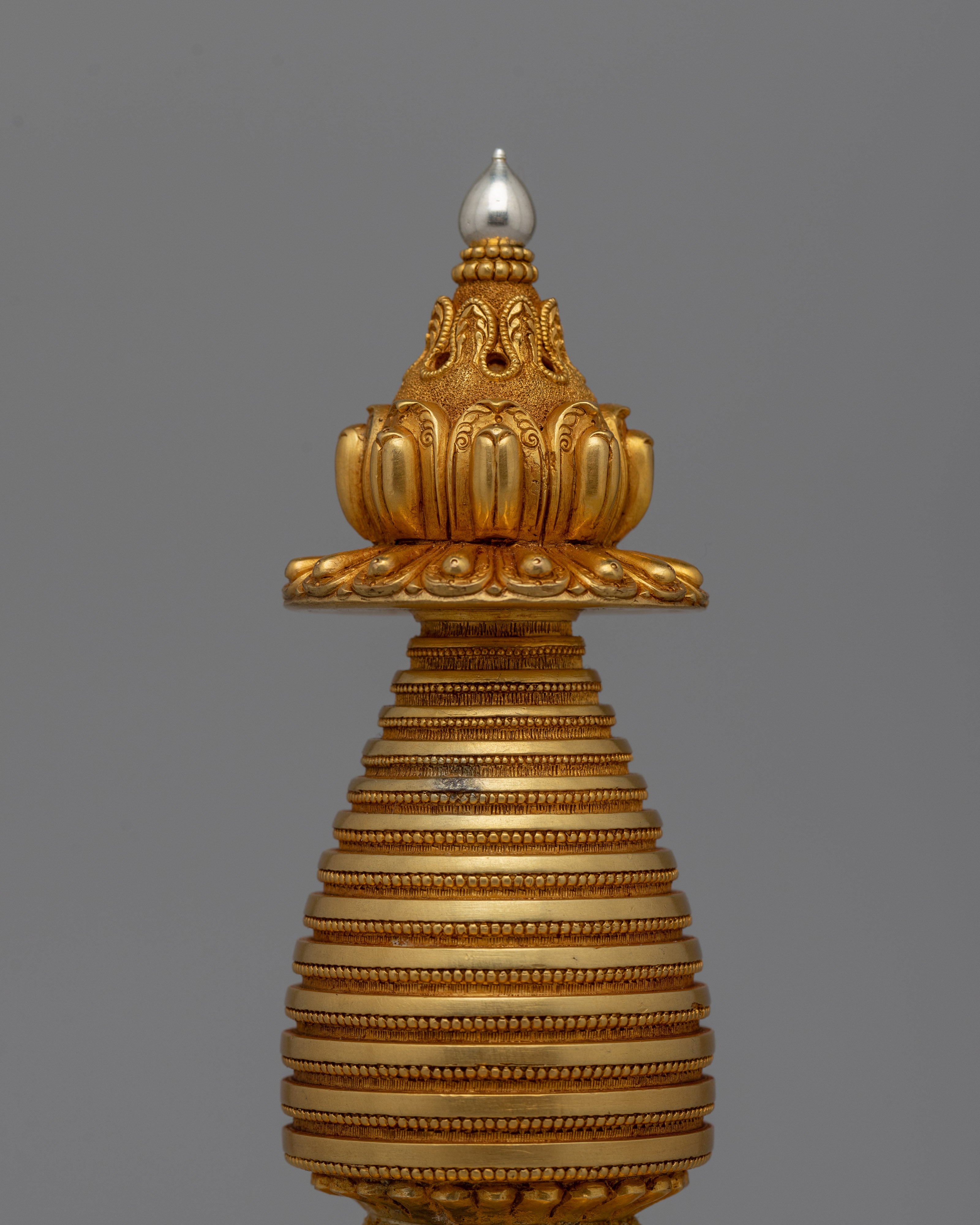 Handcrafted Stupa Buddhist Kadampa| Spiritual Symbol for Home or Altar