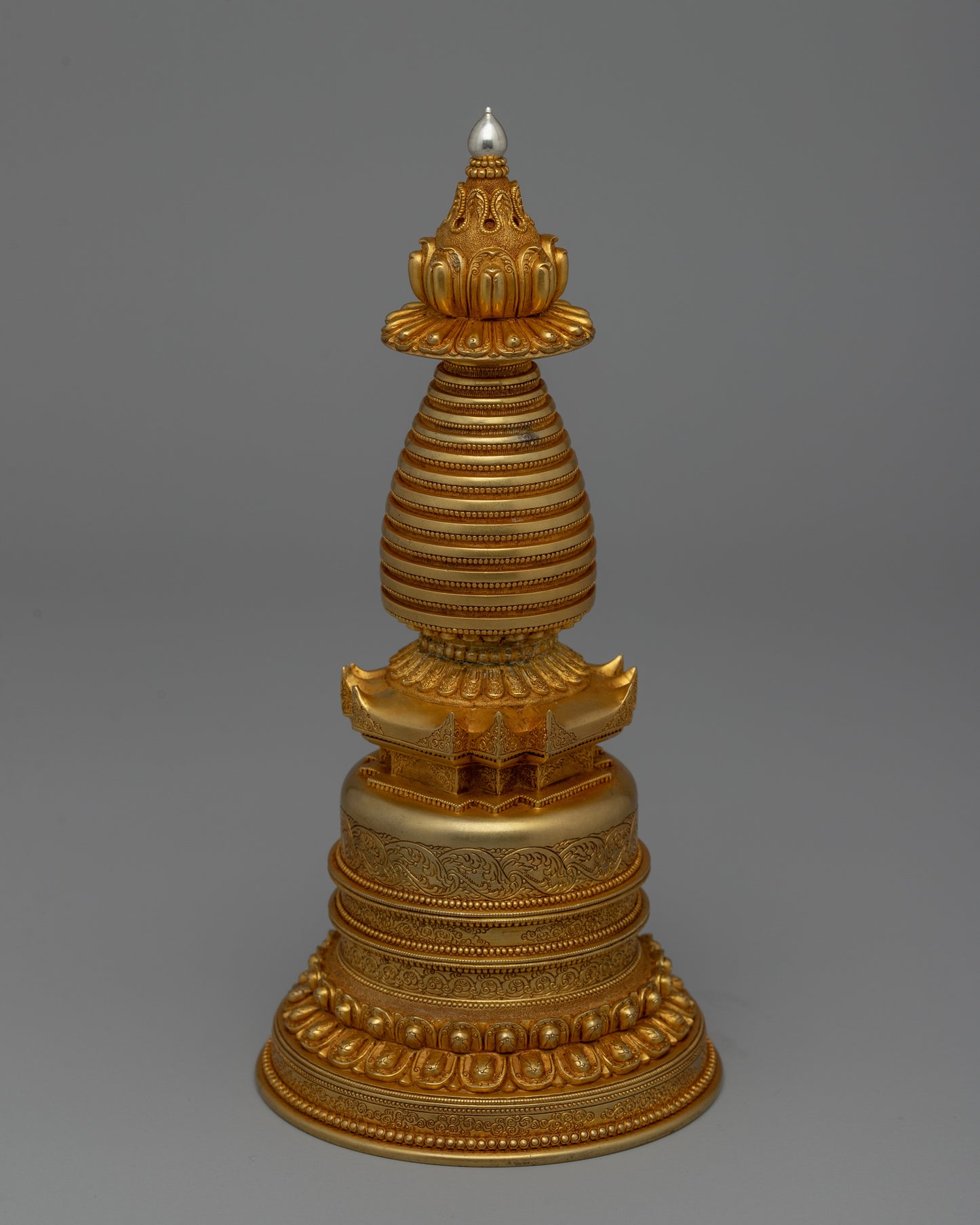 Handcrafted Stupa Buddhist Kadampa| Spiritual Symbol for Home or Altar