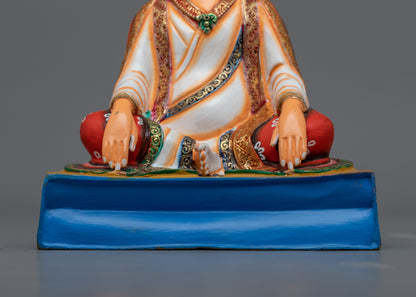 Marpha Buddhist Master Statue | Himalayan Monk Sculpture