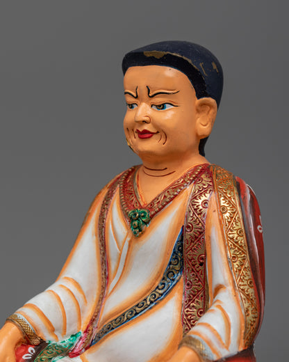 Marpha Buddhist Master Statue | Himalayan Monk Sculpture