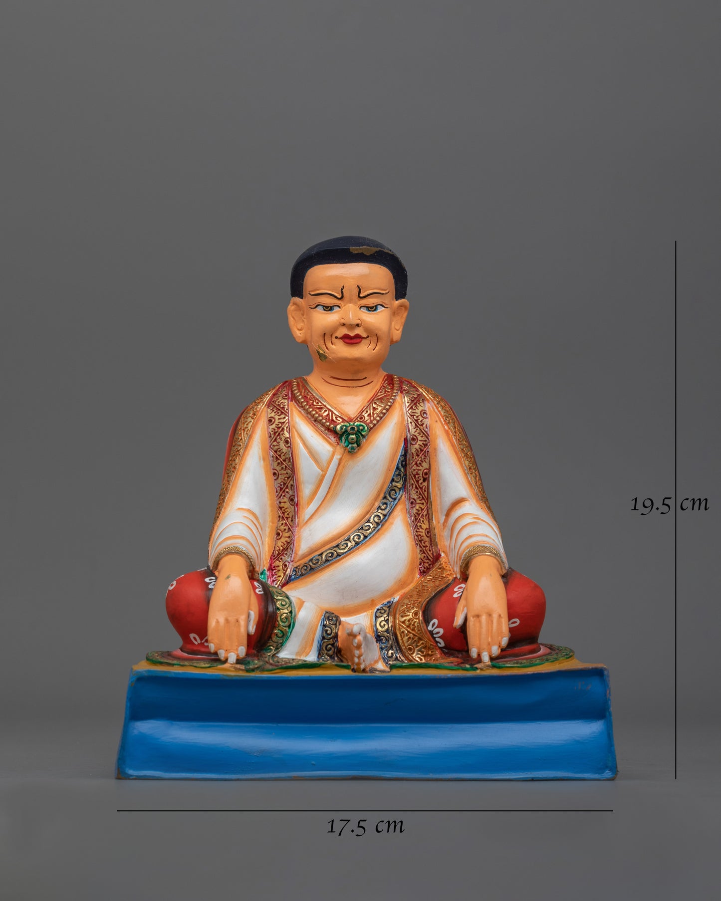 Marpha Buddhist Master Statue | Himalayan Monk Sculpture