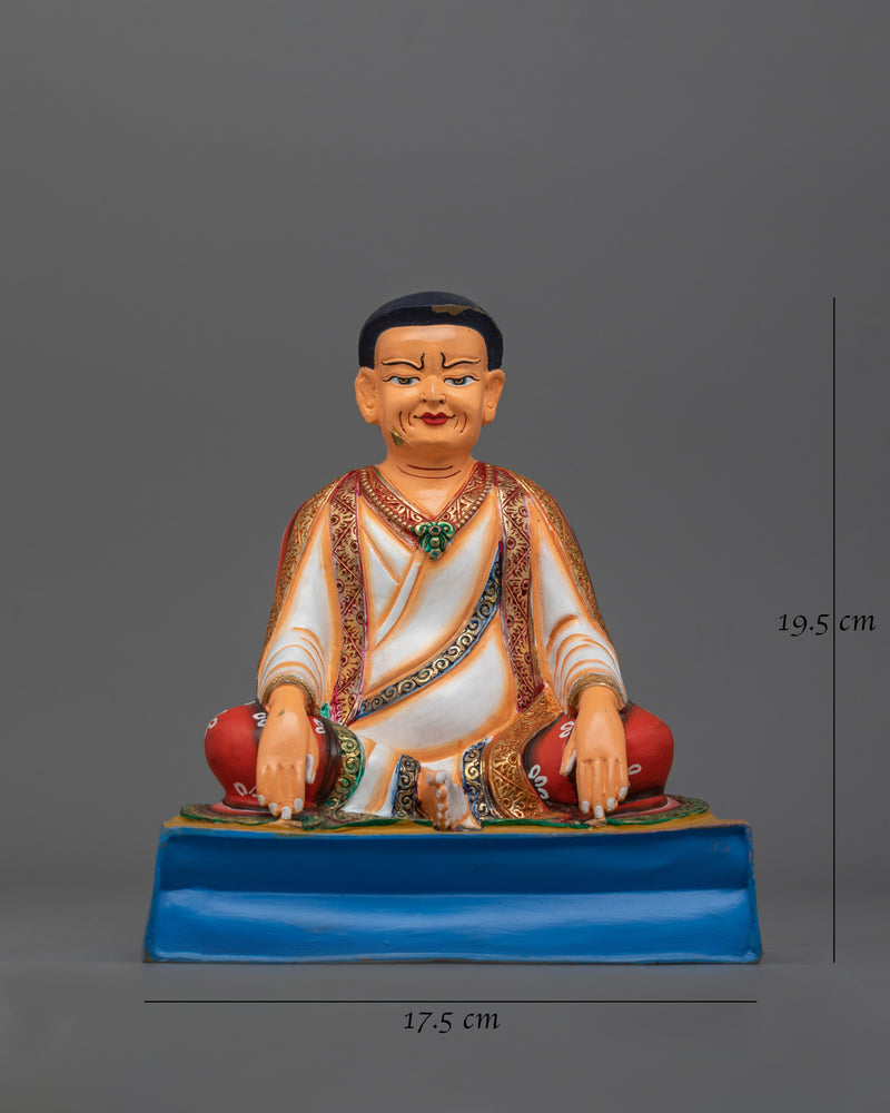 Marpha Buddhist Master Statue | Himalayan Monk Sculpture