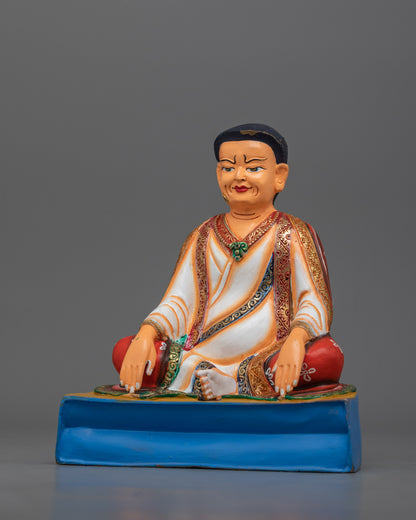 Marpha Buddhist Master Statue | Himalayan Monk Sculpture