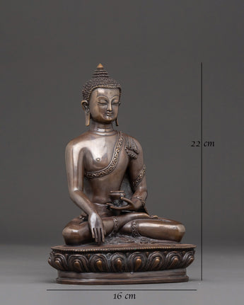 Handcrafted Shakyamuni Buddha Statue: The Enlightened One