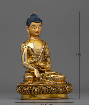 Historical Shakyamuni Buddhah Statue | Embodying the Essence of Enlightenment